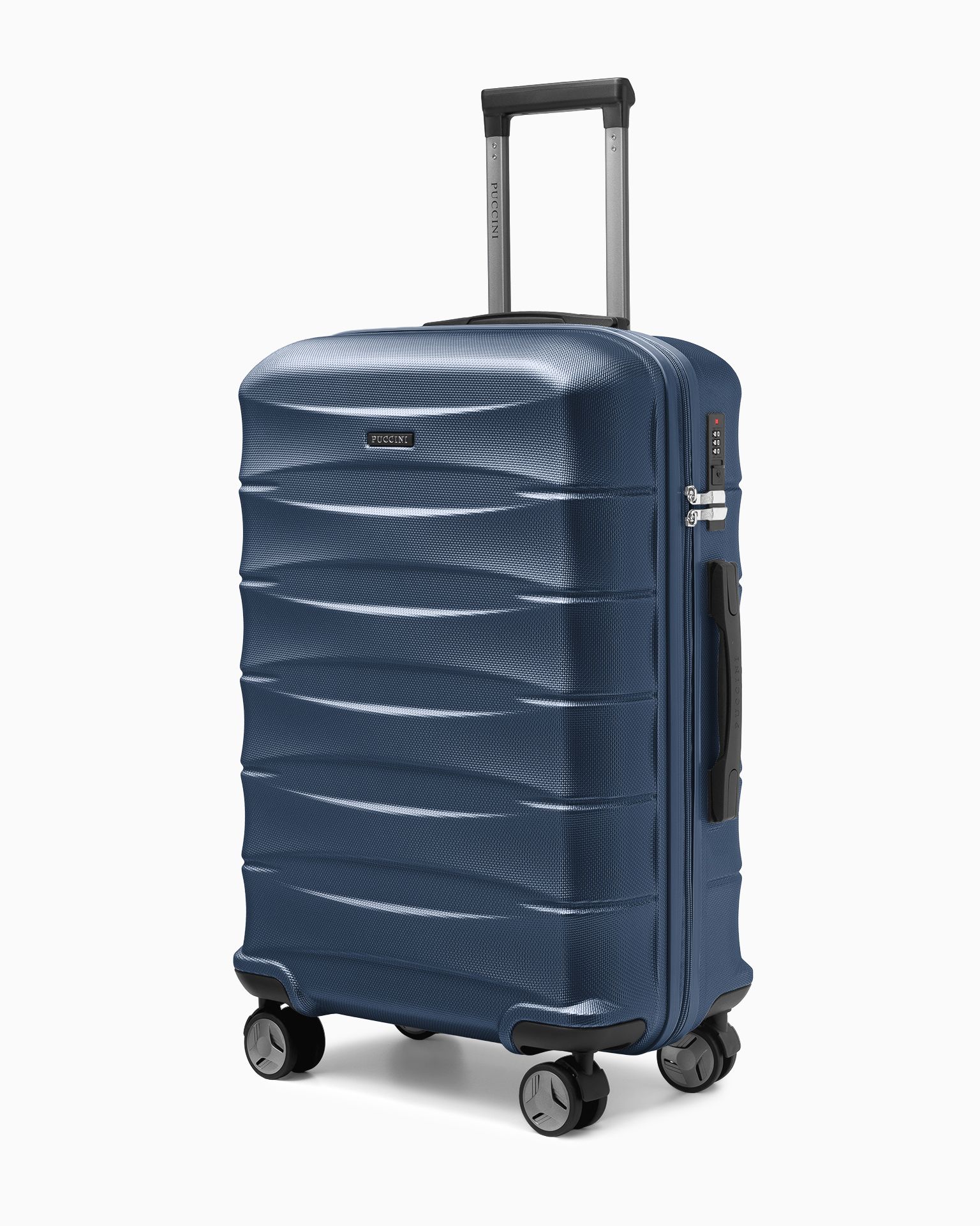 ABS közepes tok kemény kék