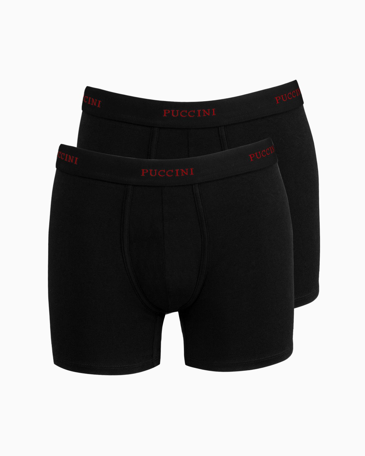 Férfi boxer alsók, 2 db, L-es méret, fekete