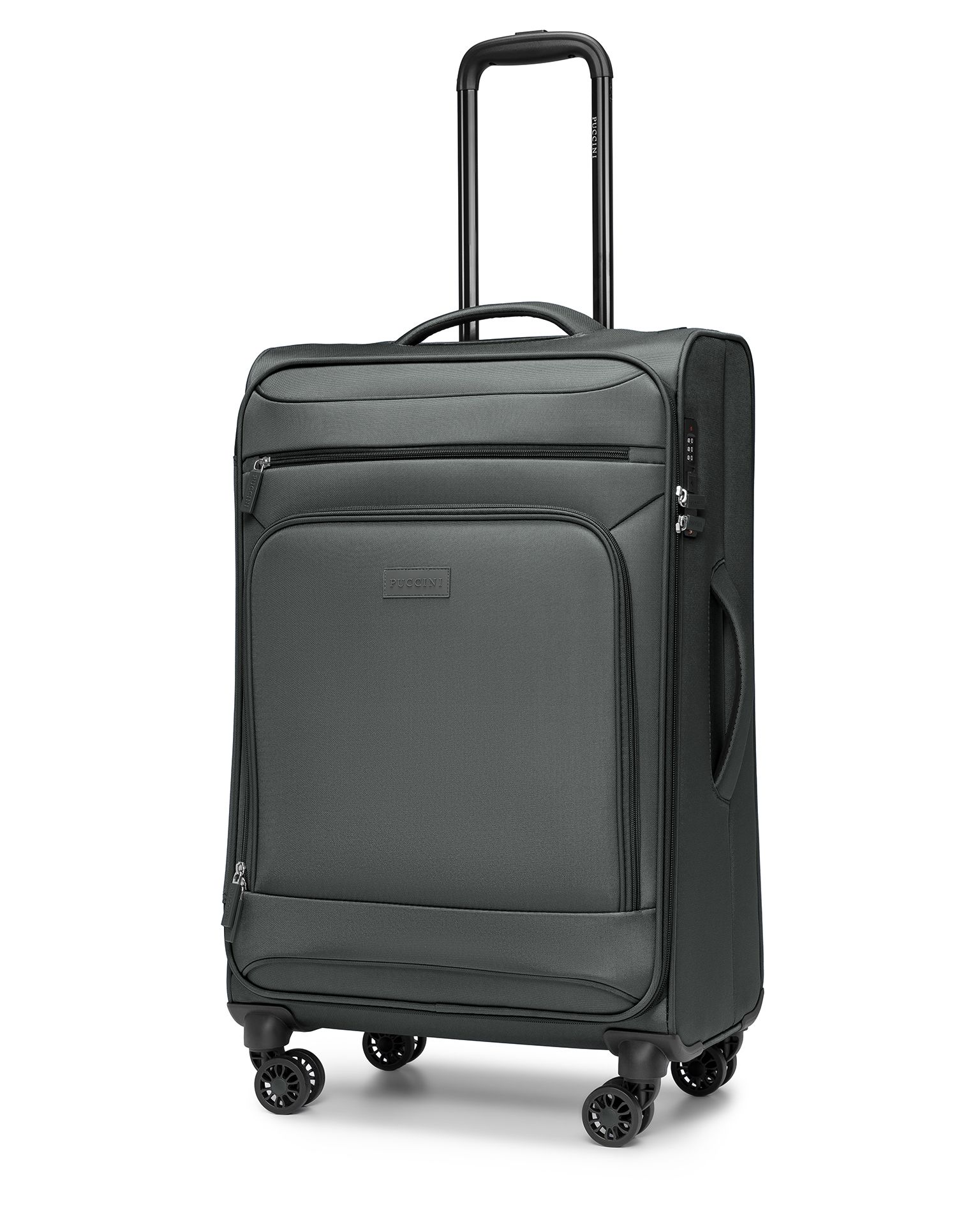 Közepes tok puha szürke