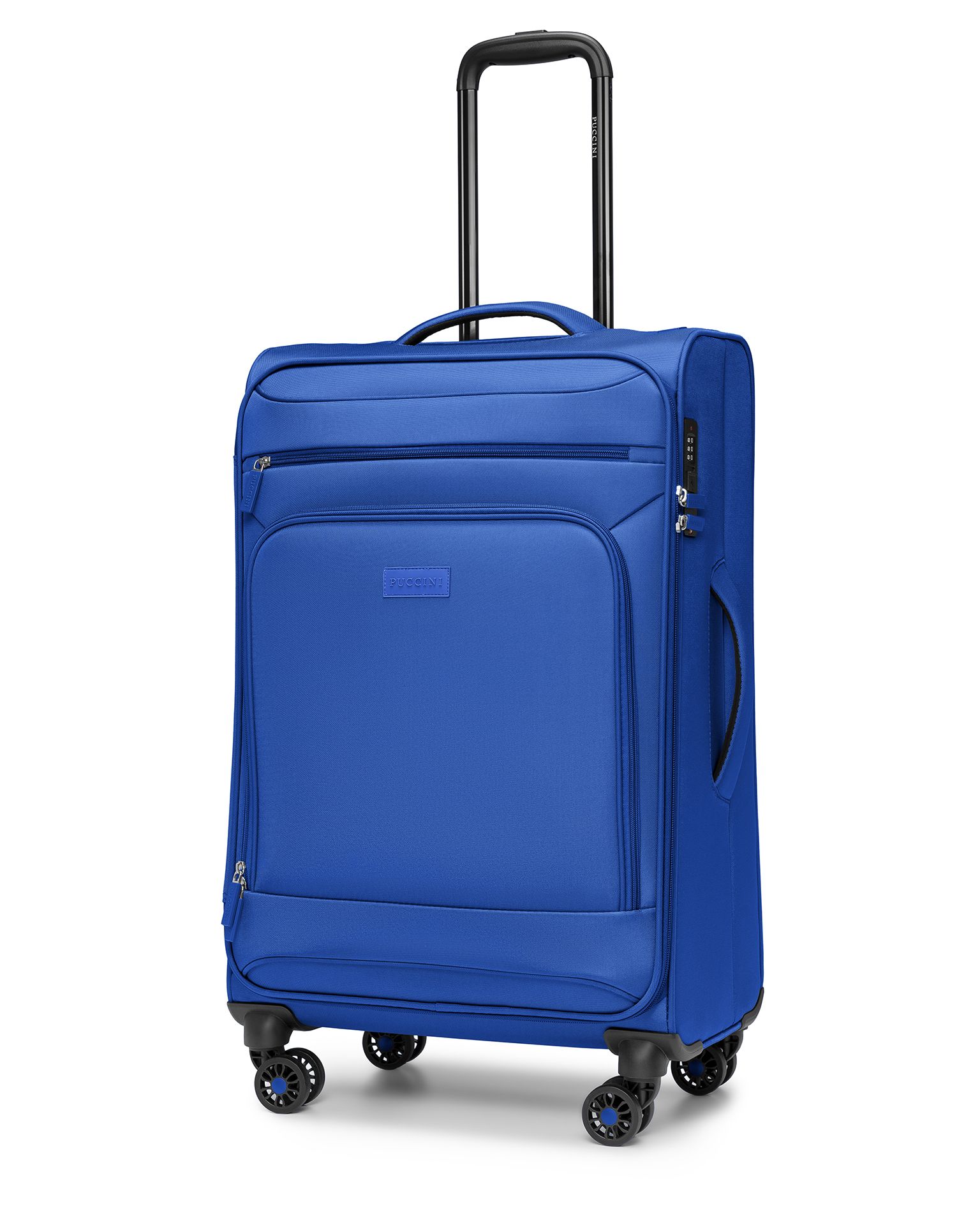 Közepes tok puha kék