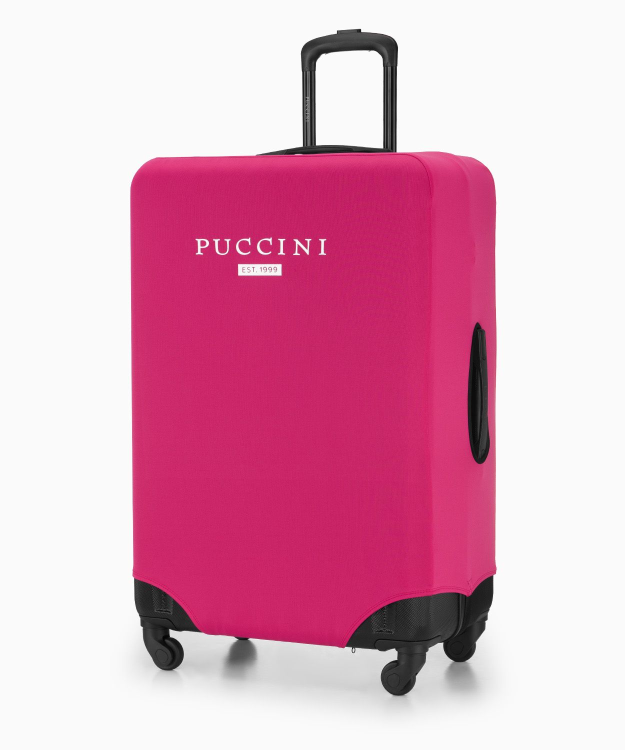 Rózsaszín védőhuzat nagy bőröndhöz