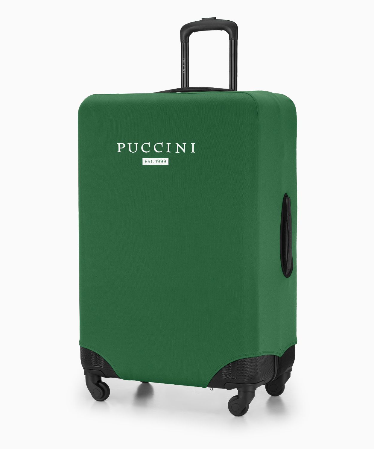 Zöld védőhuzat nagy bőröndhöz