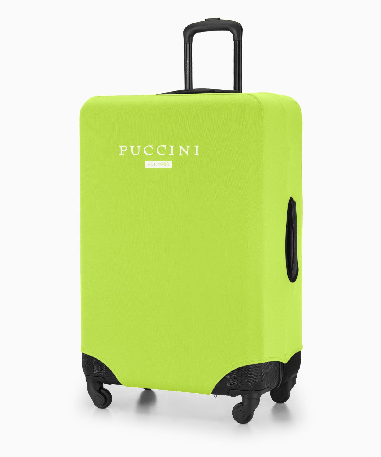 Limezöld védőhuzat nagy bőröndhöz 