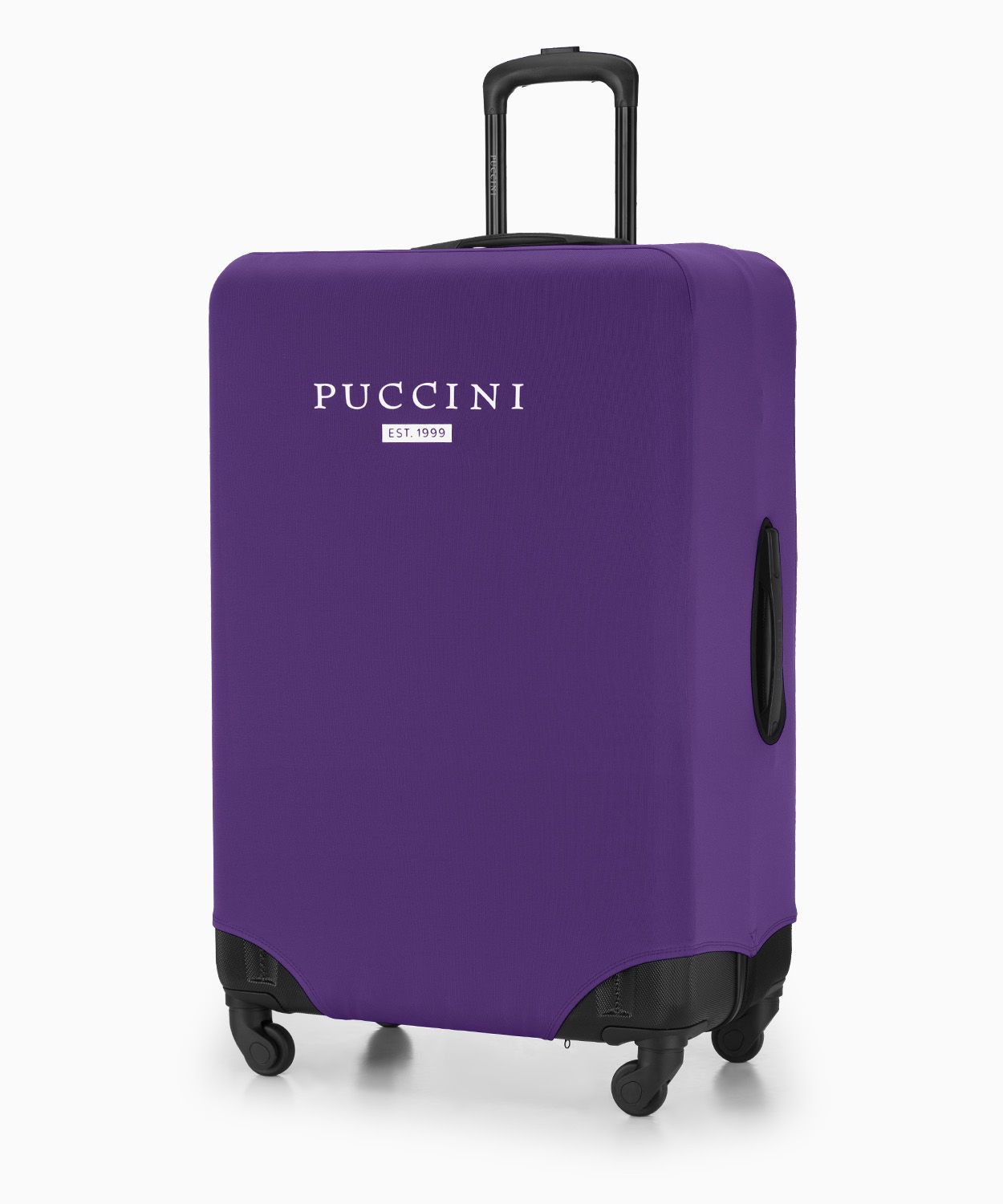 Lila védőhuzat nagy bőröndhöz