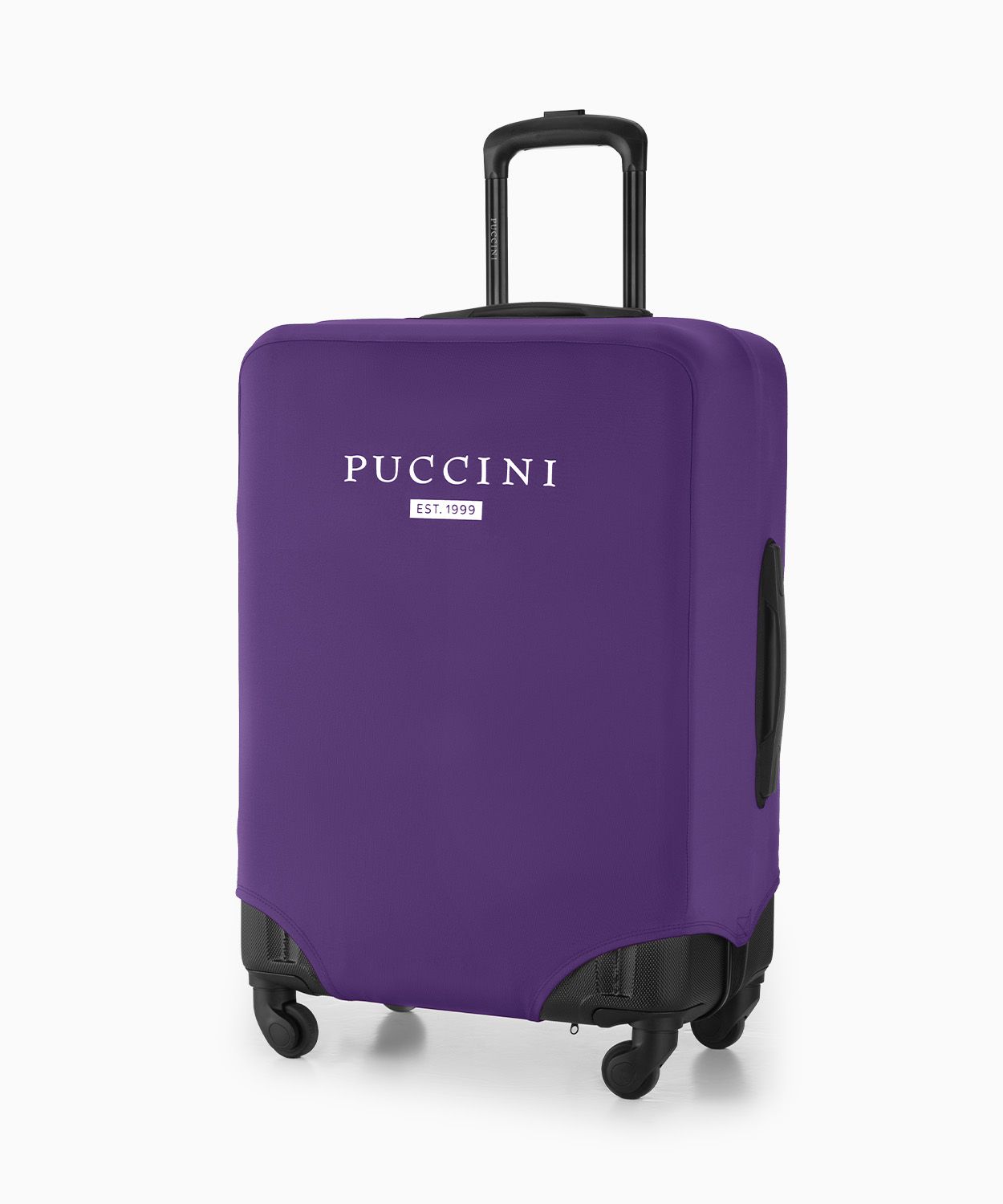 Védőhuzat közepes méretű bőröndhöz, lila