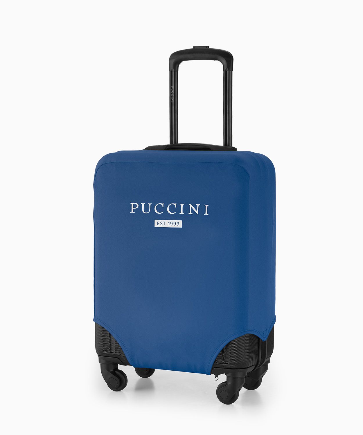 Tengerészkék védőhuzat kis bőröndhöz