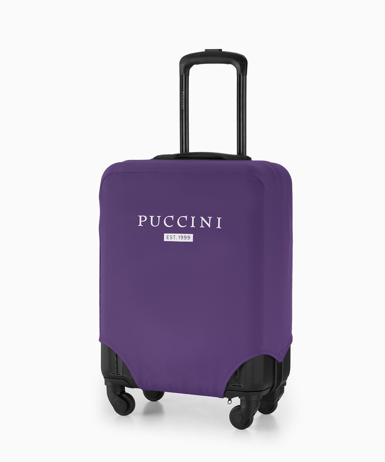 Lila védőhuzat kis bőröndhöz