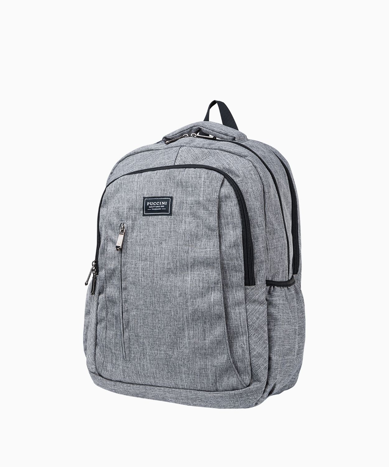 Szürke nagy hátizsák laptopzsebbel