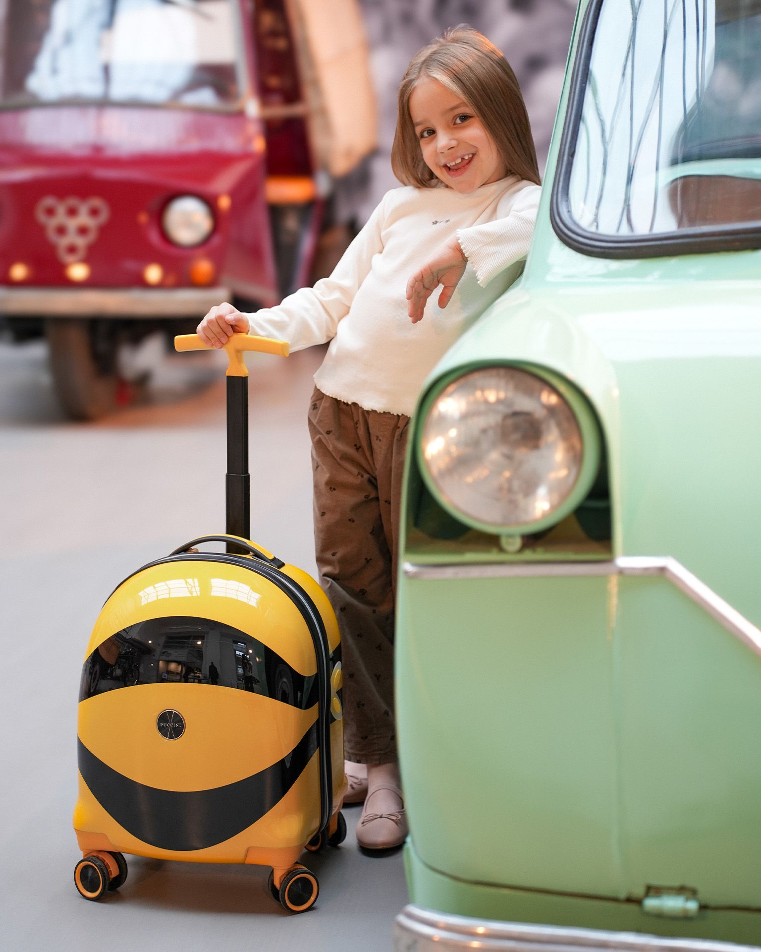 Gyermek bőrönd Bee