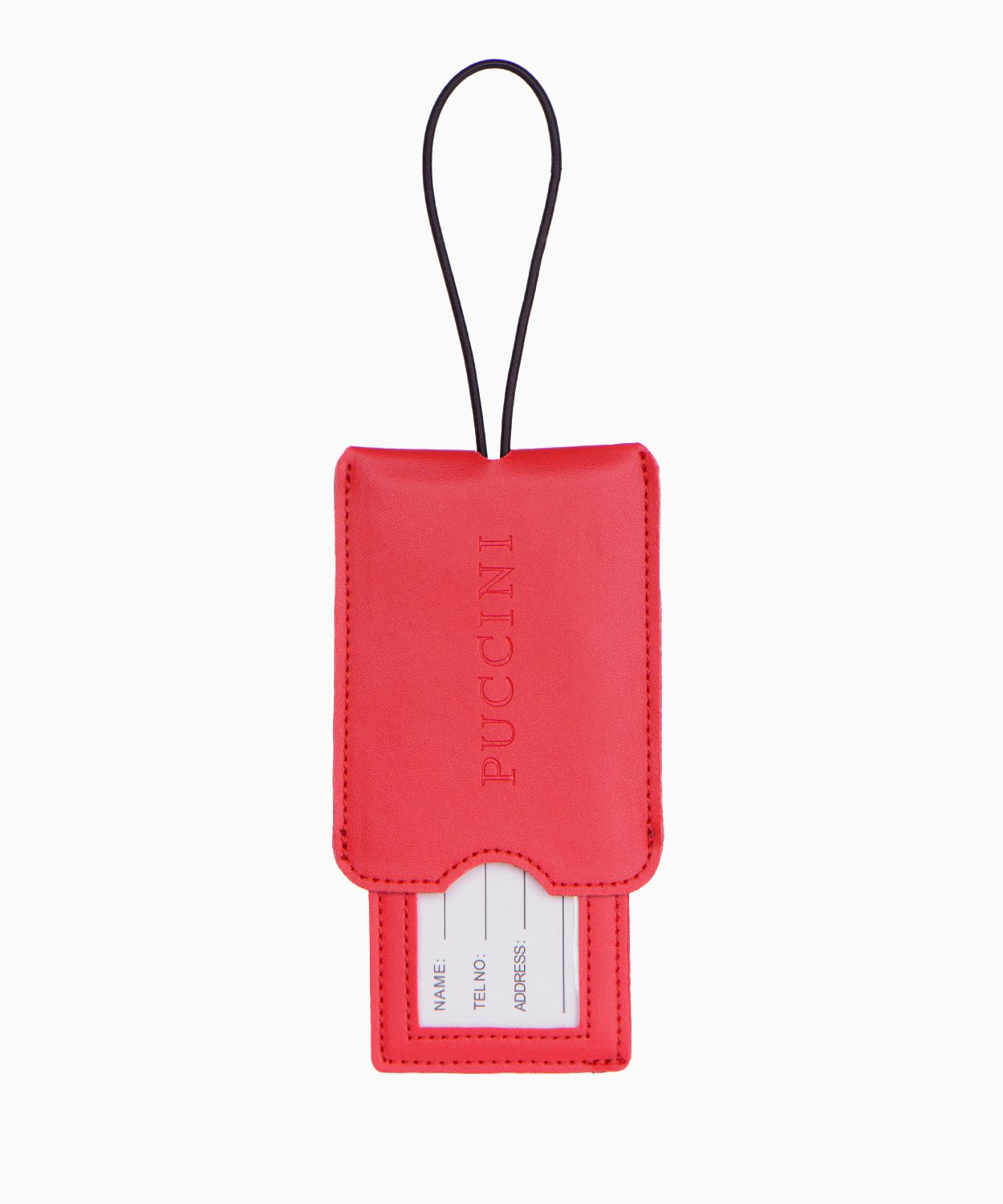 Piros poggyászcímke