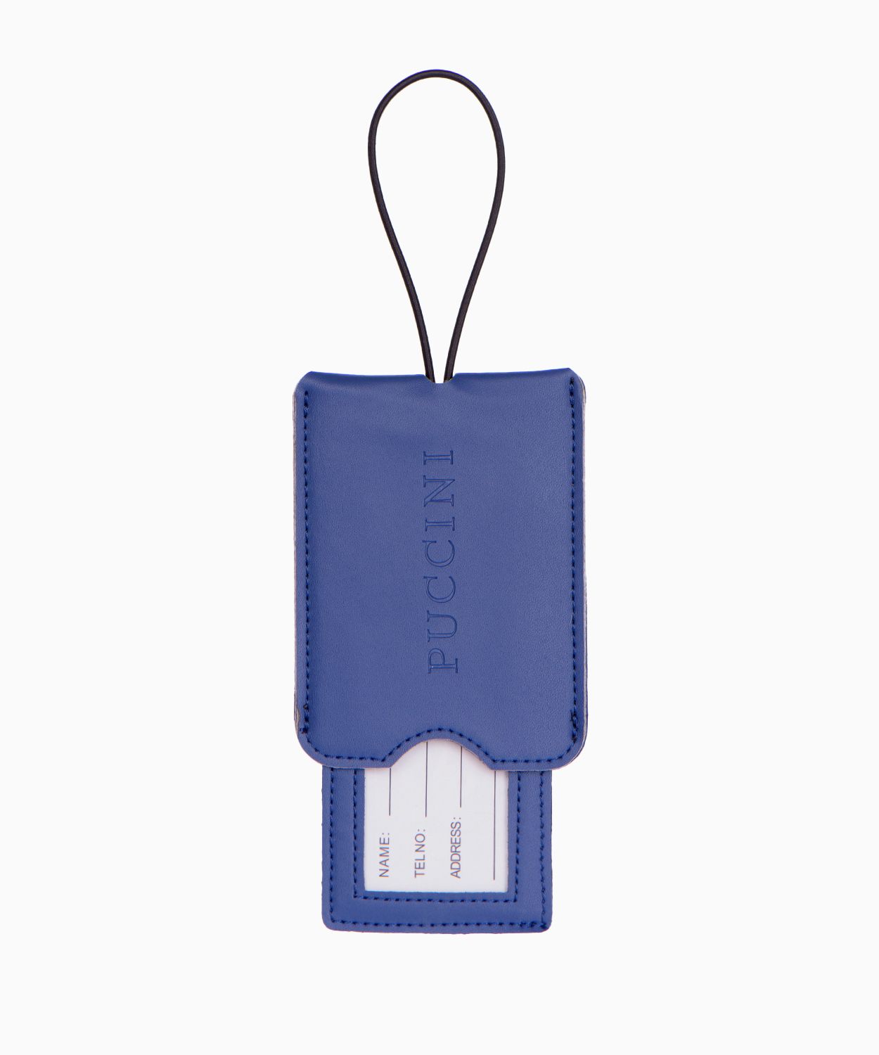 Tengerészkék poggyászcímke