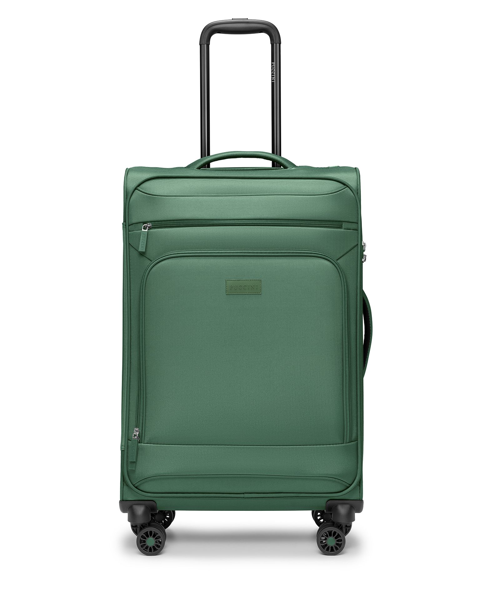 Közepes tok puha zöld