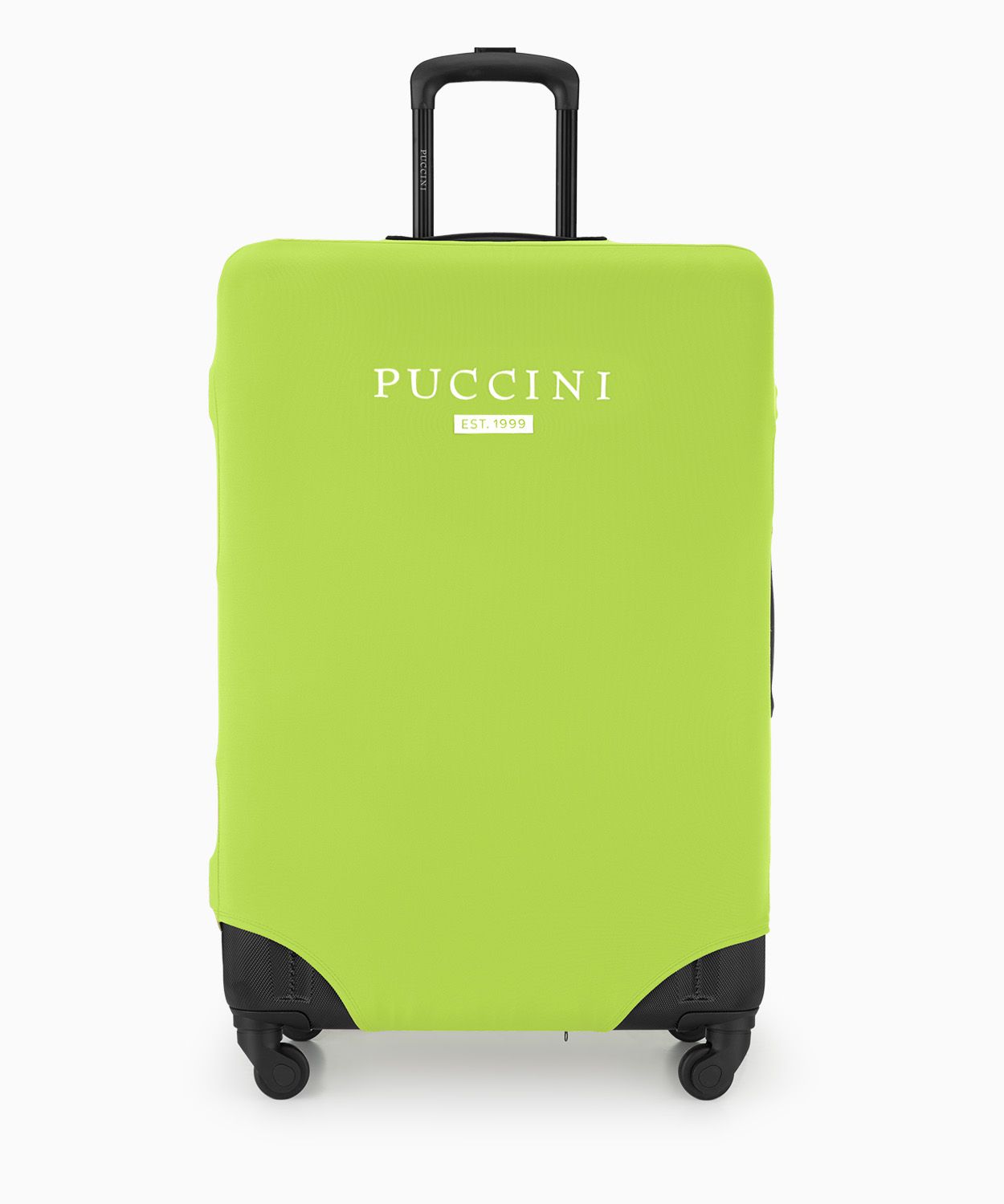 Limezöld védőhuzat nagy bőröndhöz 