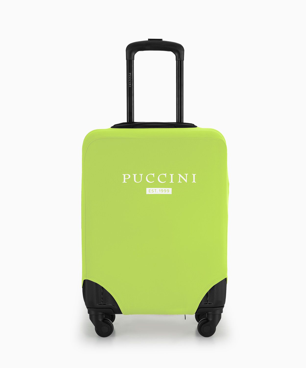 Limezöld védőhuzat kis bőröndhöz