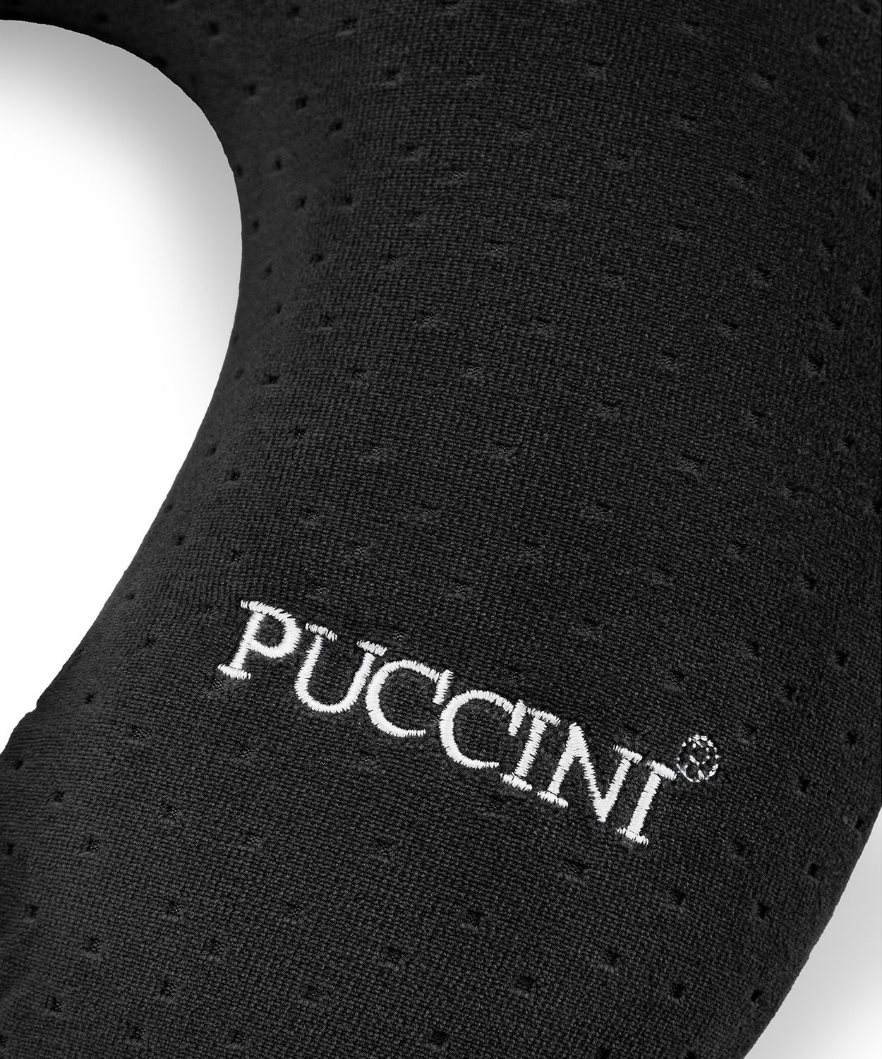 Utazópárna, habszivacs, fekete