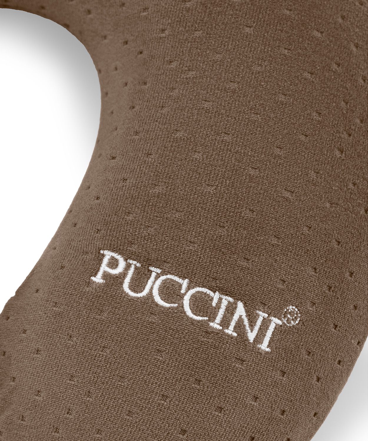 Utazópárna, habszivacs, barna