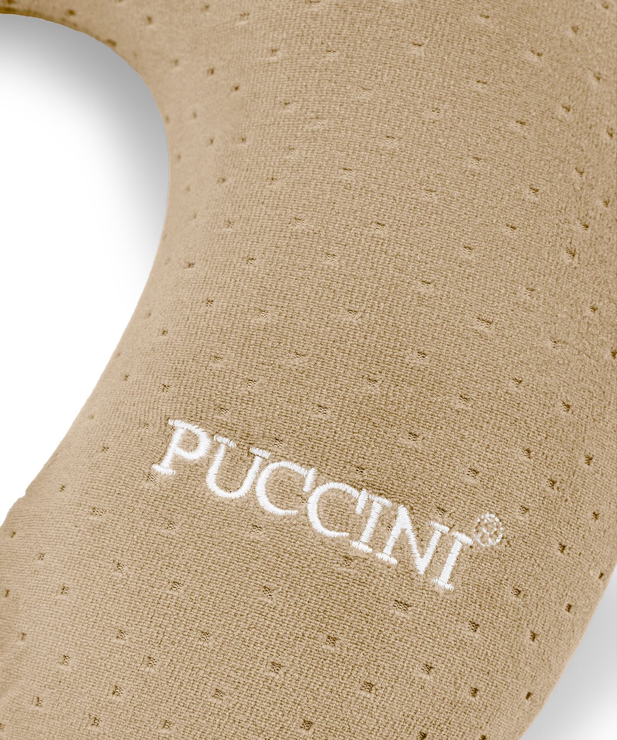 Utazópárna, habszivacs, bézs