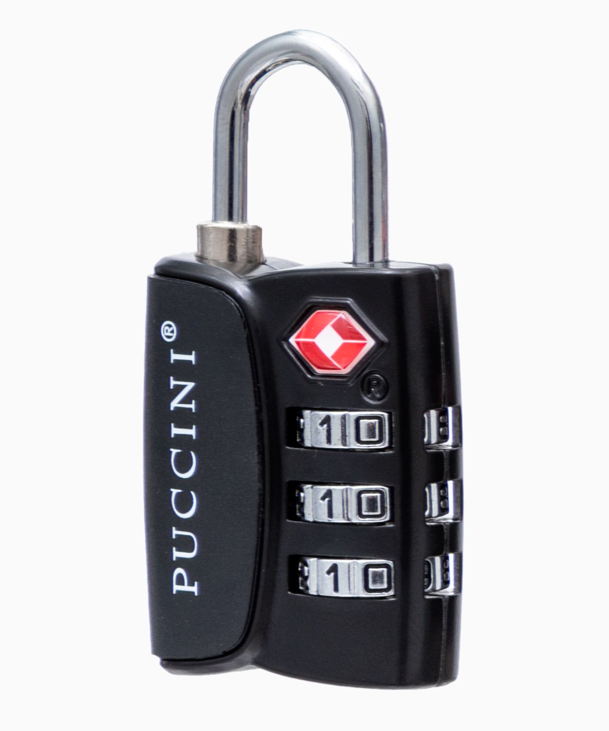 Fekete poggyászlakat TSA kódos zárral