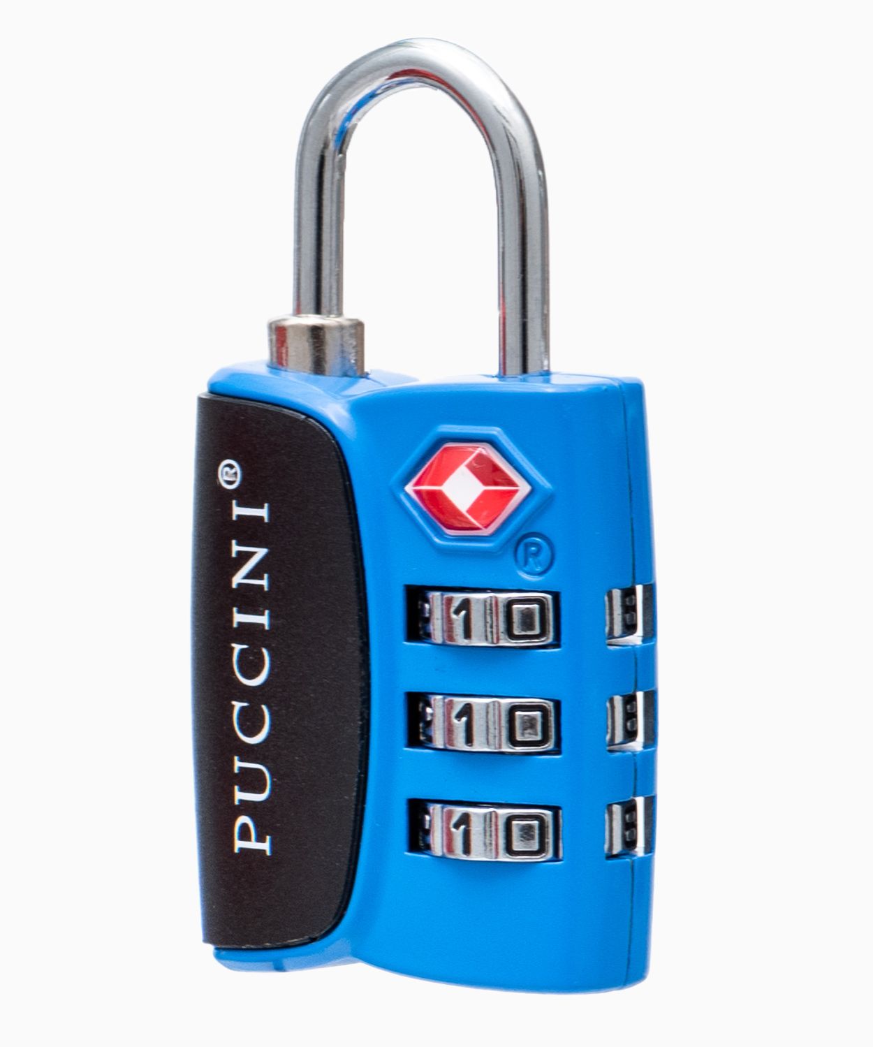 Kék poggyászlakat TSA kódos zárral