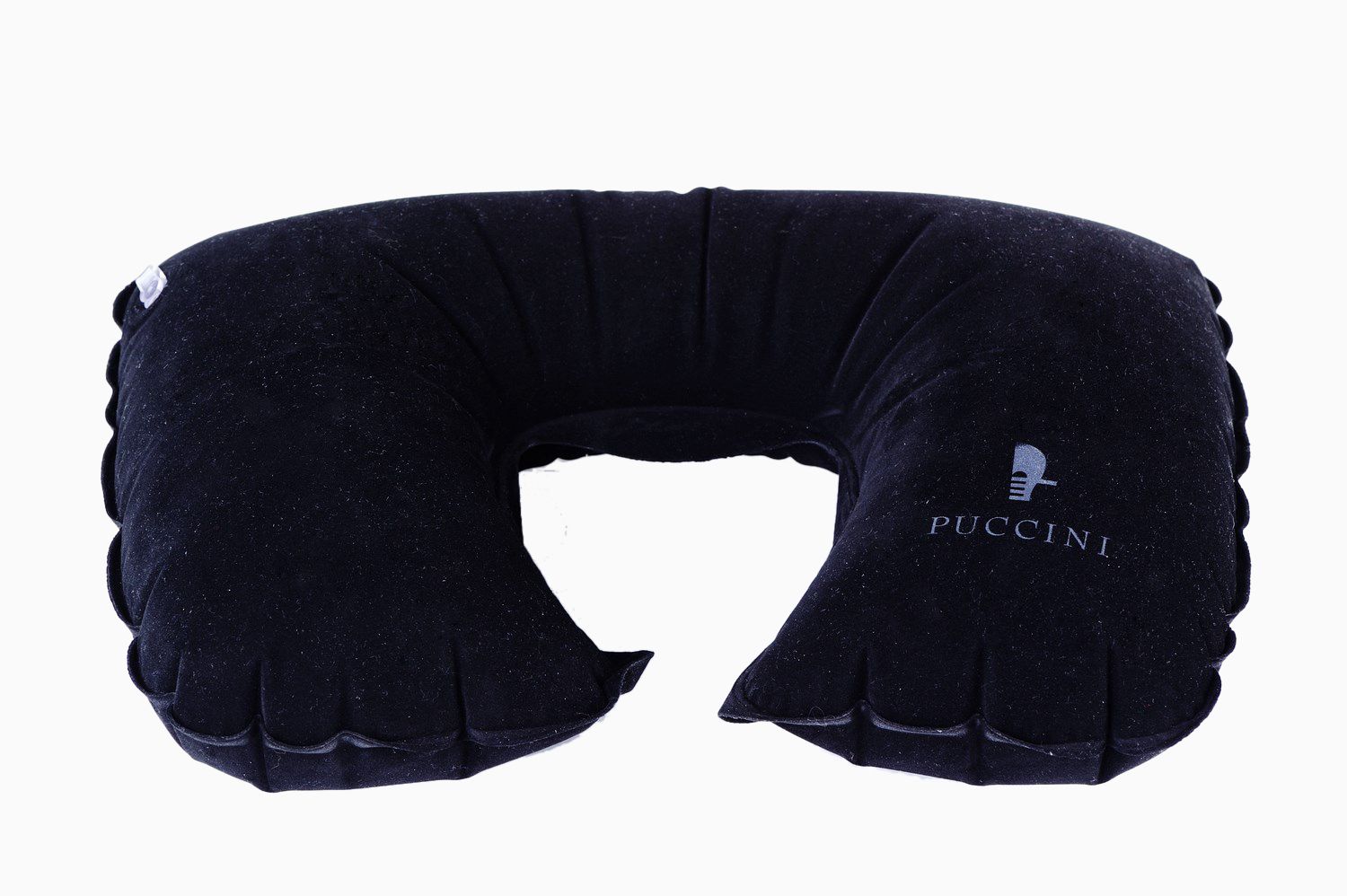 Fekete felfújható utazópárna